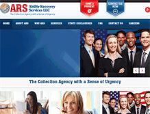 Tablet Screenshot of abilityrecoveryservices.com